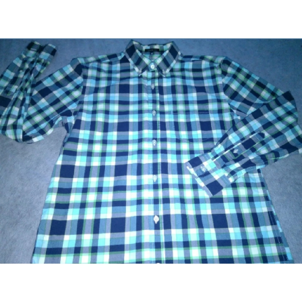 St. John's Bay Legacy Poplin Button Down Shirt S
